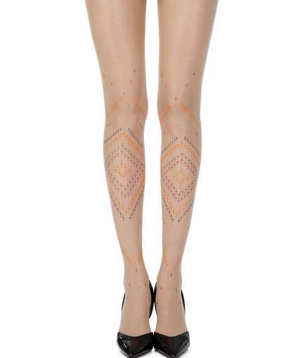 Zohara - Art on tights `INDIAN vibe tatooefektiga sukkpüksid